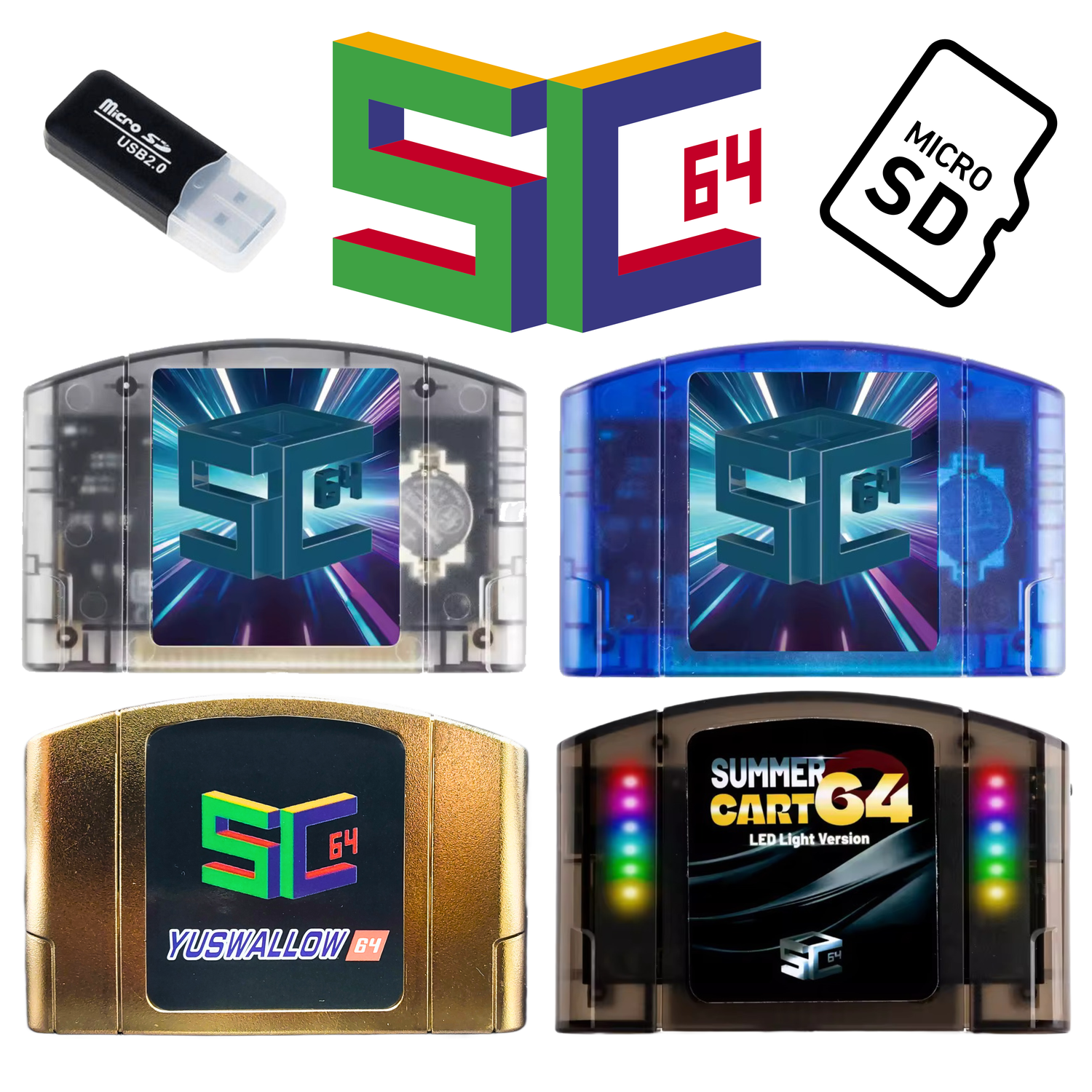 Summercart 64 Everdrive Cartridge for Nintendo 64