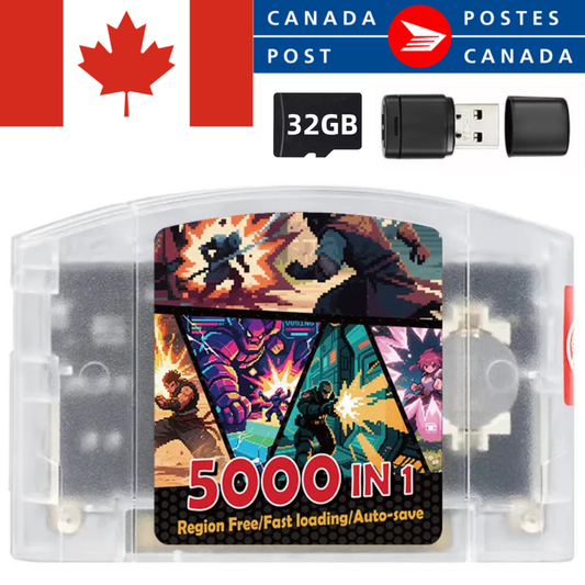 5400 in 1  Summercart 64 Everdrive Cartridge for Nintendo 64