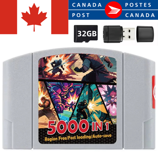 5400 in 1  Summercart 64 Everdrive Cartridge for Nintendo 64